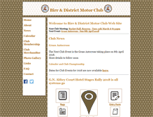 Tablet Screenshot of birrmotorclub.com
